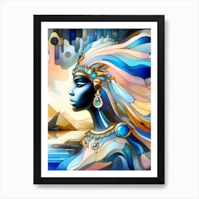 Cleopatra Portrait Artwork 147 Art Print