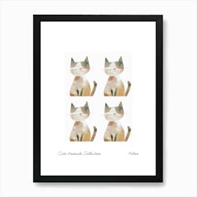Cute Animals Collection Kitten 3 Art Print