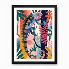 Modern Abstract Colourful Communal Art Print