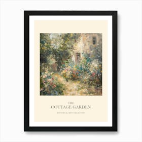 Nature Cottage Garden Poster 1 Art Print