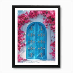 Blue Door 59 Art Print