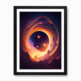 Star Formation Comic Space Space Art Print