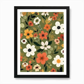 Garden Stroll Art Print