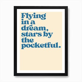 Flying In A Dream Art Print