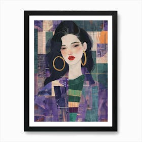 Asian Woman 39 Art Print