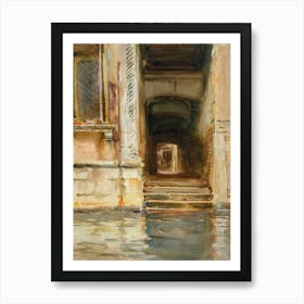 Venetian Passageway, John Singer Sargent Art Print