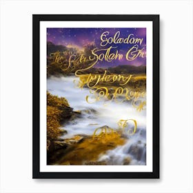 Elodamon The Sailor God Art Print