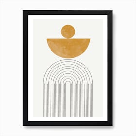 Mid Century Modern Design Poster