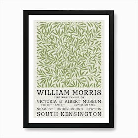 William Morris Green Vines Art Print