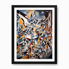 Abstract Painting 54 Affiche