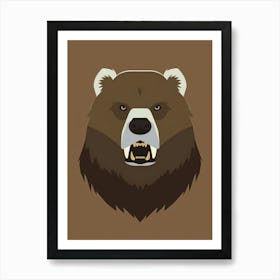 Grizzly Bear 1 Art Print