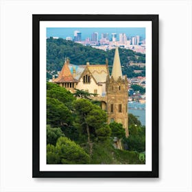 Castle Of Barcelona 20190824 4pub Art Print