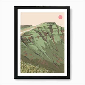 Pen Y Fan Mountain Brecon Beacons National Park Art Print Art Print
