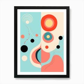 Abstract Microscope Art Print