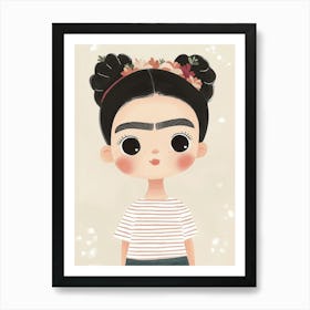 Frida Kahlo, Nursery Wall Art for Kids 1 Poster