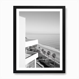 Agadir, Morocco, Black And White Photography 1 Art Print