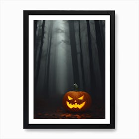 Witch With Pumpkins 3 1 Art Print