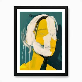 Portrait Of A Woman 476 Art Print