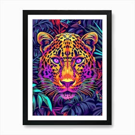 Jungle Leopard 2 Art Print