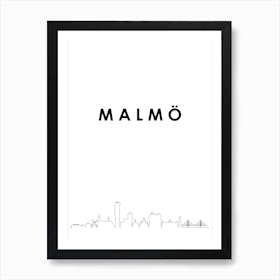 Malmö Sweden 1 Art Print