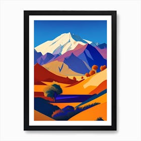 Gobi Gurvansaikhan National Park Mongolia Pop Matisse Art Print