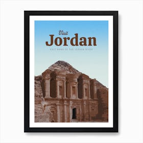 Jordan East Bank Of The Jordan River Art Print