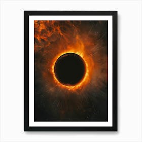 Eclipse Of The Sun 1 Art Print