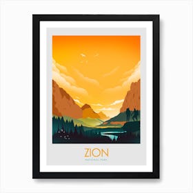 Zion Art Print