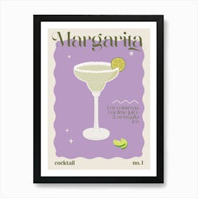 Margarita Cocktail Affiche