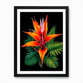 Bird Of Paradise 2 Art Print