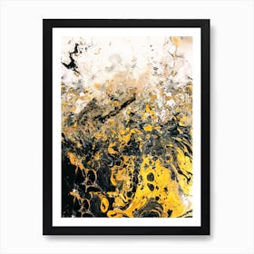 Golden Rain Art Print