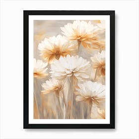 Boho Dried Flowers Calendula 3 Art Print