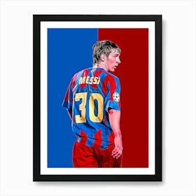 Messi 30  Art Print