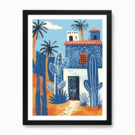 Cactus House 15 Art Print