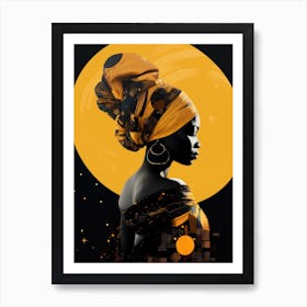 African Woman 21 Art Print