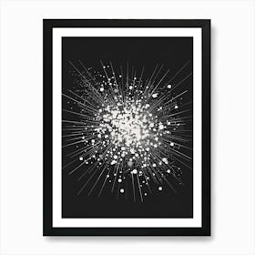 Stars Night Art Print