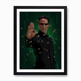 Matrix Neo Art Print