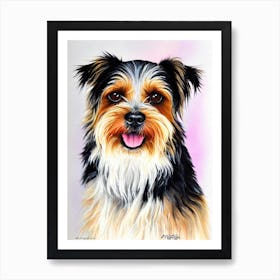 Affenpinscher Watercolour 2 Dog Art Print