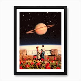 Space Love Art Print