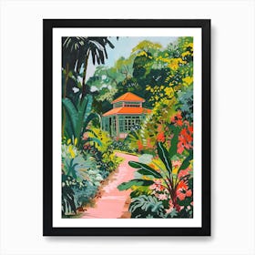Kew Gardens London Parks Garden 1 Painting Art Print