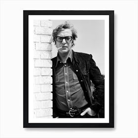 Michael Caine, 5th April 1971 Art Print