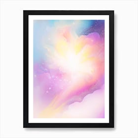 Supernova Gouache Space Art Print