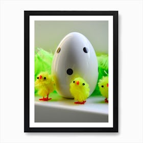 Easter Chicks 4 Art Print
