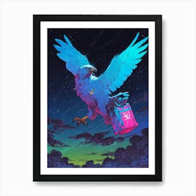 Eagle Flying Art Print