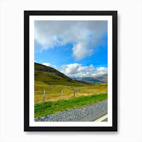 Road In Scotland Art Print