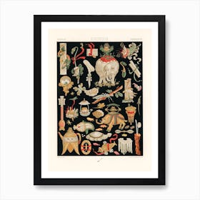 Chinese Pattern, Albert Racine Art Print