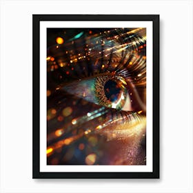 Eye Of The Future 1 Art Print