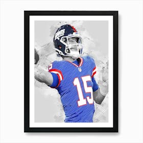 Tommy Devito New York Giants Art Print