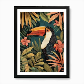 Toucan In The Jungle Poster