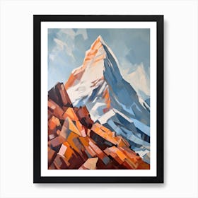 Matterhorn Switzerland  1 Mountain Painting Poster